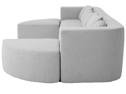 Boneless - Couch Modular Sectional Sofa With Deep Seating And Curved Design