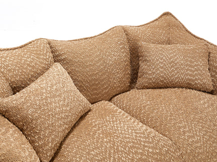 Comfortable Dual Beanbag Chair With High Resilience Foam Core For 2 People