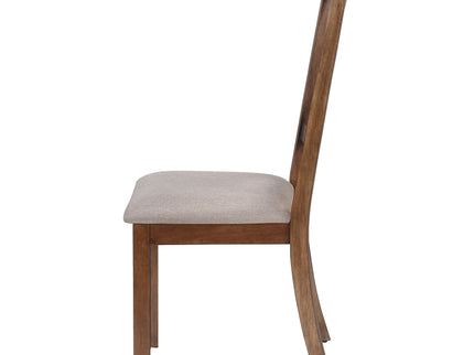 Dining Chair Side, Upholstered For Dining Room, Transitional (Set of 2)