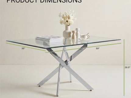 Modern Rectangular Table For Dining Room