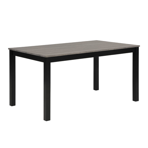 Modern Dining Table Set With Upholstered Chairs For Dining Room