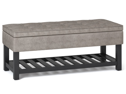Cosmopolitan - Storage Ottoman Bench With Open Bottom