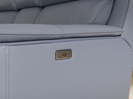 Oslo - Dual Power Reclining Loveseat With Console