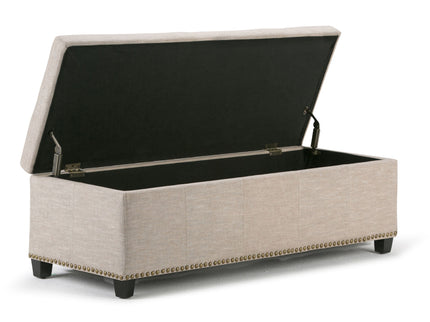 Kingsley - Upholstered Large Storage Ottoman