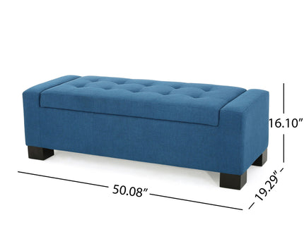 Tufted Storage Ottoman Bench