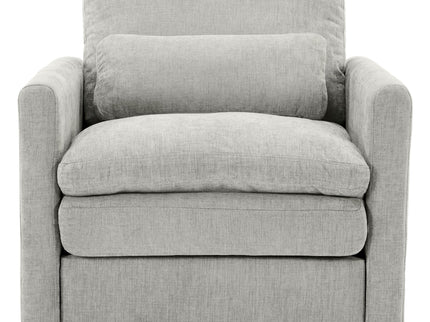 Cozy Upholstered Cushion Armchair For Living Room