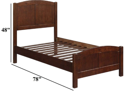 Carved Headboard Bed