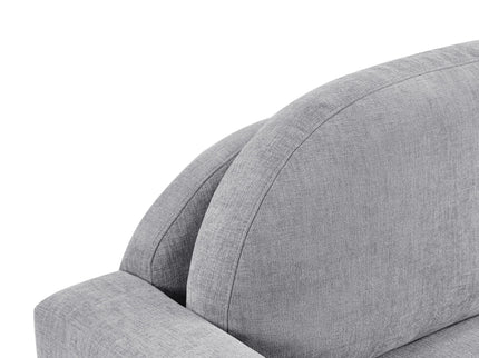 Modern 3 Seater Sofa With Curved Backrest