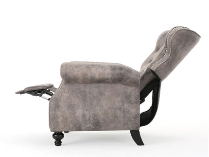 Modern Manual Push Back Recliner Chair