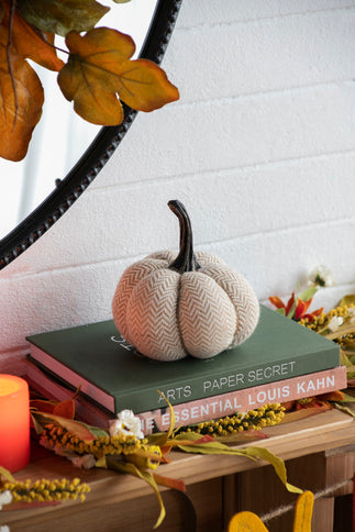 Weighted Pumpkin Ornament Decor For Holiday