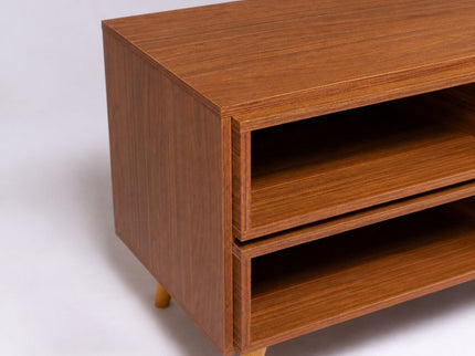TV Stand For TVs Up To 60" With 2 Doors And 2 Open Shelves