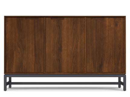 Banting - 3 Door Sideboard Buffet With Adjustable Shelves - Natural Walnut