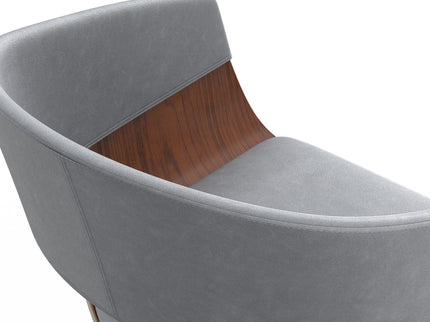 Lowell - Adjustable Swivel Bar Stool - Stone Gray