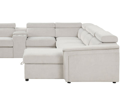 Harvey - Power Recliner Sleeper Sectional