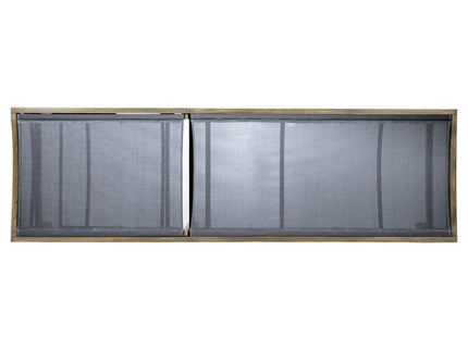 Summerland Chaise Lounge Dark Mesh Outdoor Seating - Dark Gray