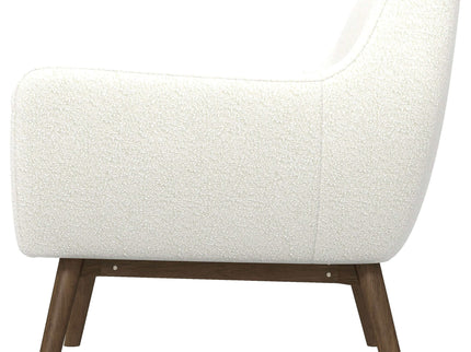 Panom - Lounge Chair - Brown / White