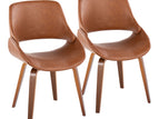 Dark Brown / Faux Leather