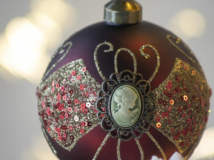 Decorative Hanging Ball Christmas Tree Ornaments For Holiday Decorations (Set of 6)