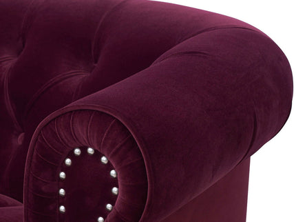 La Rosa - Victorian Chesterfield Tufted Sofa