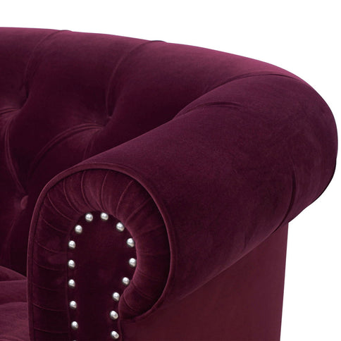 La Rosa - Victorian Chesterfield Tufted Sofa