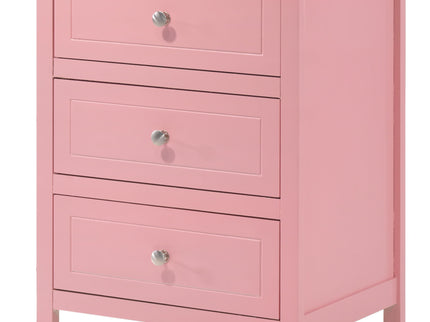 Dove Tailed Drawers 3 Drawer Nightstand