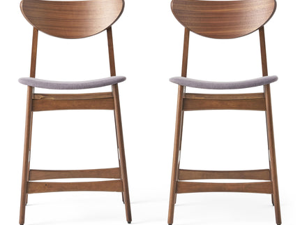 Elegant Counter Height Chair With Cushioned Seat