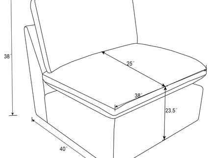 Hollander - Armless Chair