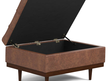 Mariah - Upholstered Lift Top Table Storage Ottoman