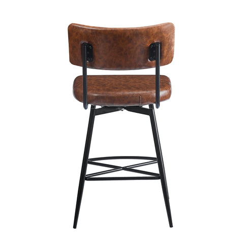 Retro Swivel Counter Stools (Set of 2)
