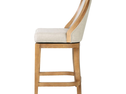 Swivel Counter Stool - Honey Oak