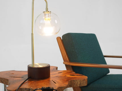 Luxeray - Globe Arched Table Lamp - Bronze