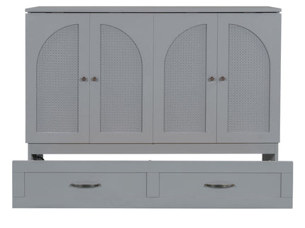 Murphy Bed With Large Drawers