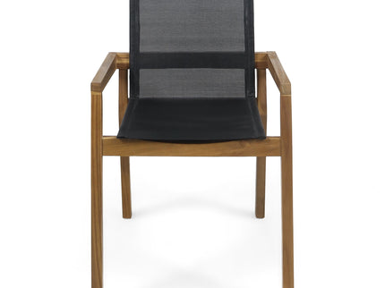 Belfast - Dining Chair With Acacia Wood Frame And Seating (Set of 2)