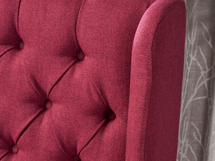 Sophisticated Tufted Dining Chair With High Back Design