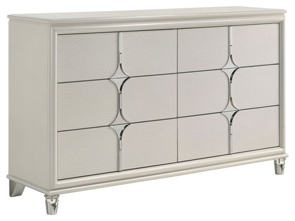 Gwendolyn - 6 Drawer Dresser Cabinet - White