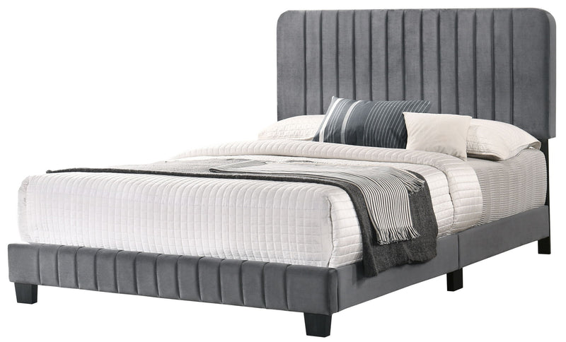 Channel Tufted Bed
