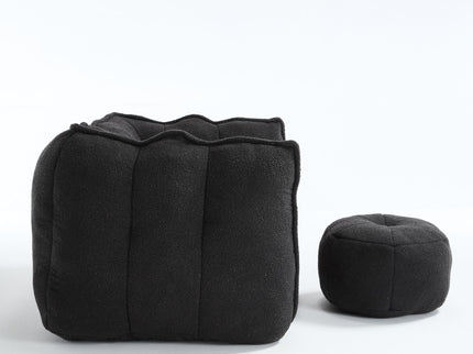 Soft Bean Bag Chair With High Resilient Foam