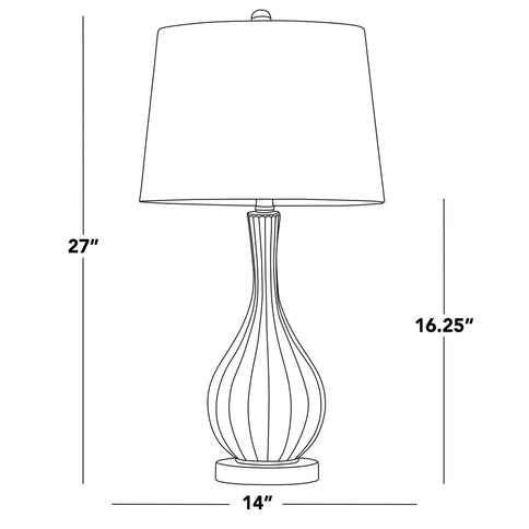 Jenny - Contemporary Table Lamp (Set of 2)