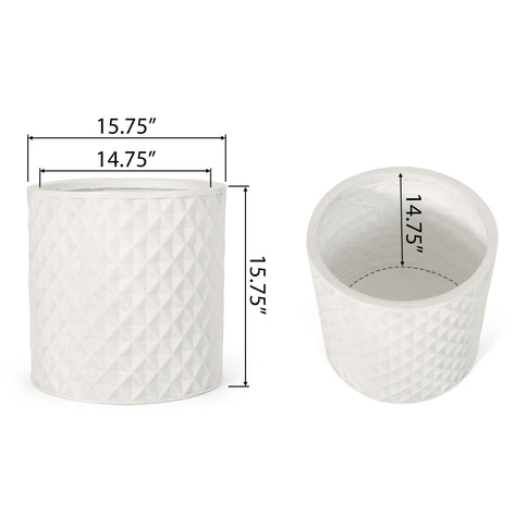 Planter - Antique White