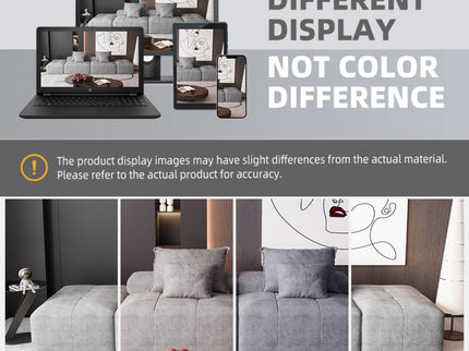 Modern Oversized Diy Combination Modular Sectional Sofa With Pillows