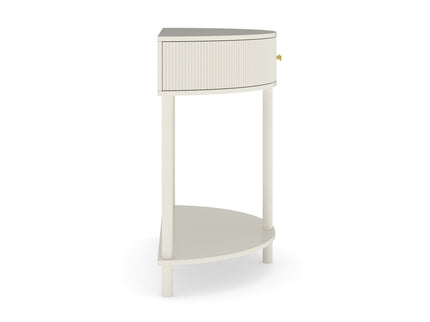 Demi Lune - Console Table With 2 Storage Drawers