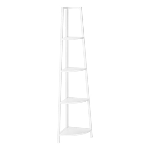 Bookshelf, Etagere, Corner, 4 Tier, Office, Contemporary & Modern