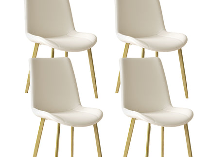 Modern Dining Chairs Ergonomic Design For Kitchen (Set of 4)