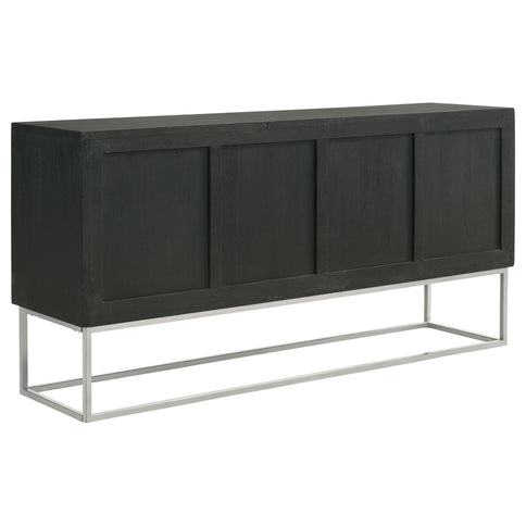 Washoe - 4 Door Accent Cabinet - Walnut