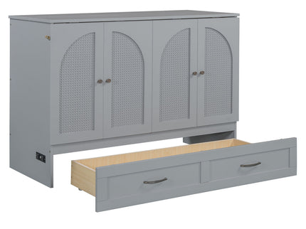 Murphy Bed With Large Drawers