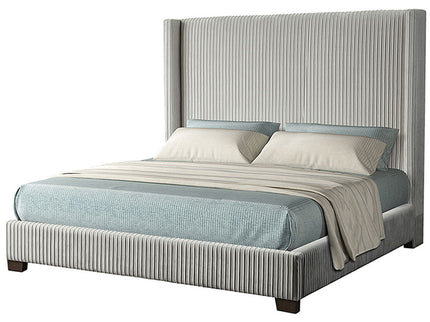 Upholstered Bed, Space-Saving Design