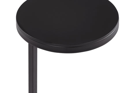 Yancey - Round Accent Table - Antique Bronze
