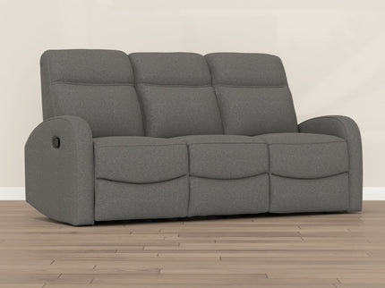 Manual Reclining Sofa With Dual Independent Recliners