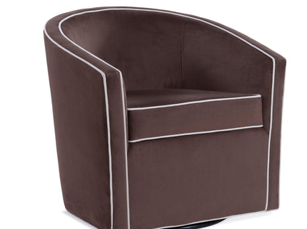 Kendall - Swivel Chair With Barrel Back Design