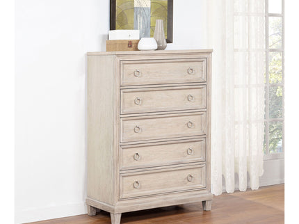 Wedner - 5 Drawer Chest - Oak